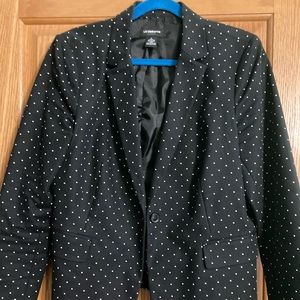 Polka Dot Blazer, Size Large